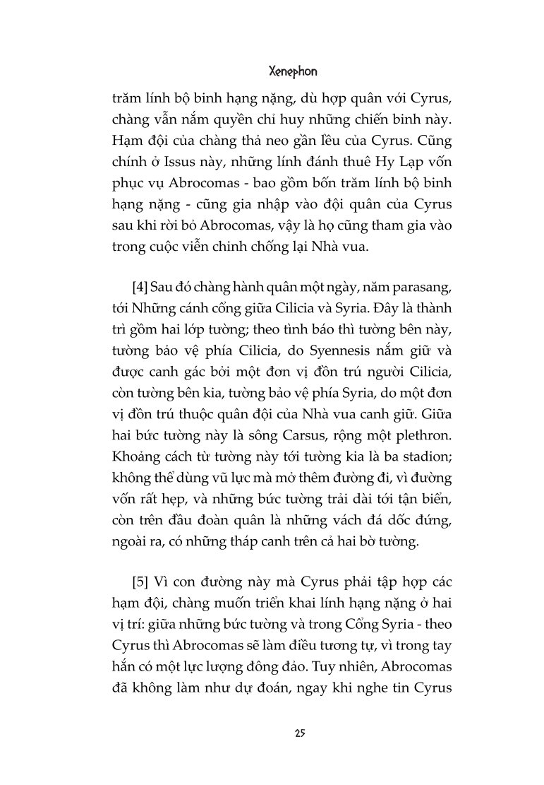 Anabasis : Hồi Ký Viễn Chinh Xứ Ba Tư - Xenophon
