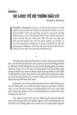  Các Hệ Thống Bầu Cử Trên Thế Giới - Larry Diamond & Marc F. Plattner 