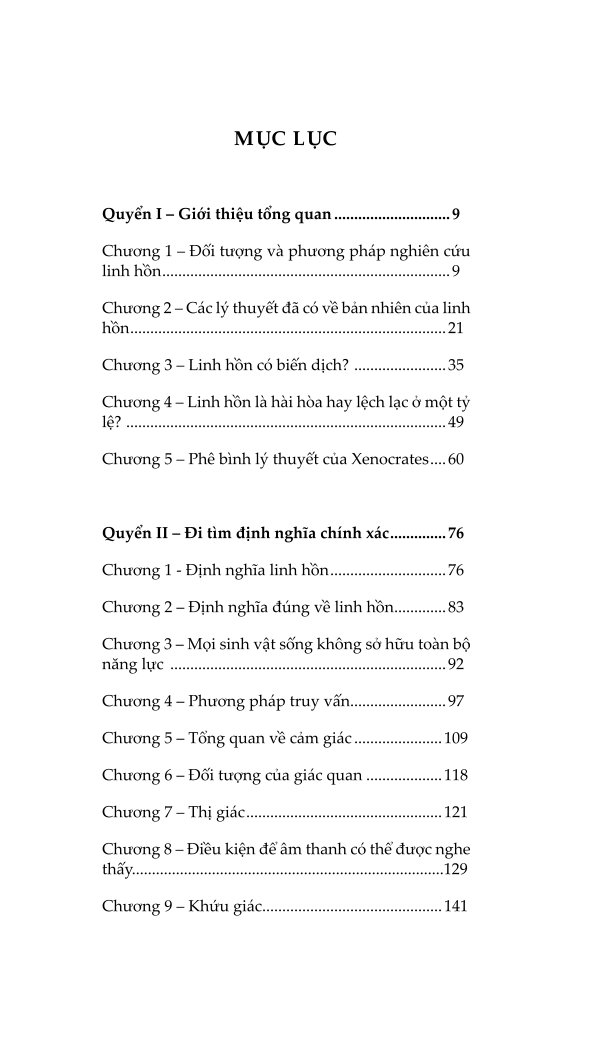 Bàn Về Linh Hồn - Aristotle