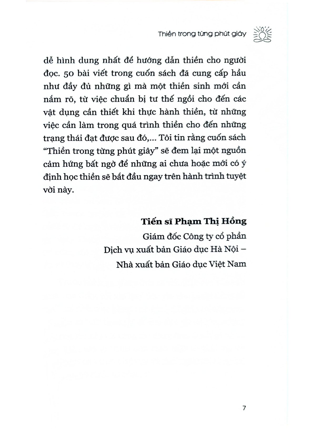Thiền Trong Từng Phút Giây - Nguyễn Mạnh Hùng