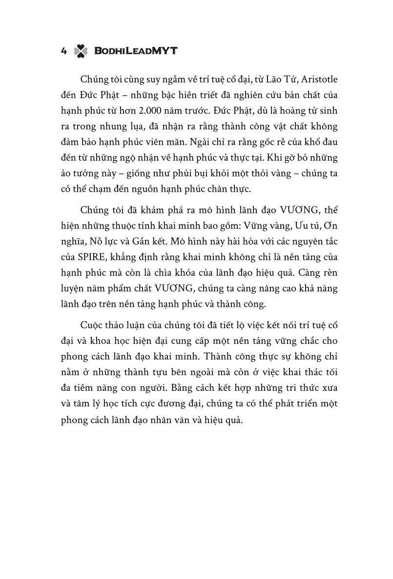 Lãnh Đạo Khai Minh - Bí Quyết Lãnh Đạo Hạnh Phúc - Victoria H.