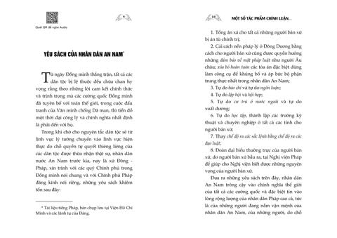  Hồ Chí Minh - Một Số Áng Văn Chính Luận Tiêu Biểu - Hồ Chí Minh 