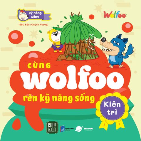  Bộ Sách Cùng Wolfoo Rèn Kỹ Năng Sống (Bộ 6 Cuốn) - 1980Edu, Quỳnh Hương 