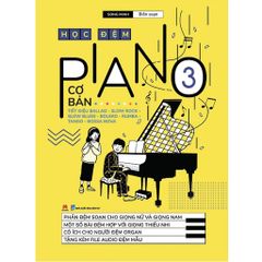 Combo 3 Quyển Học Đệm Piano Cơ Bản (Tập 1 + 2 + 3) - Song Minh