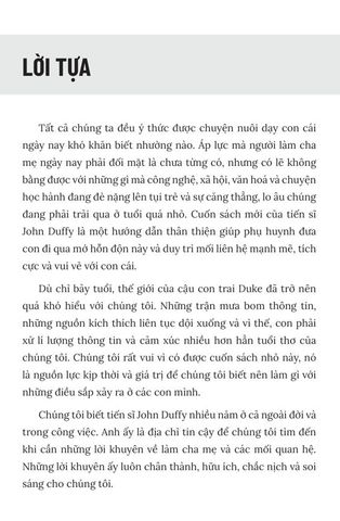  Nuôi Dạy Teen Giữa Thời Đại Lo Âu - John Duffy 