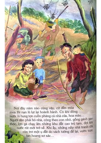  Combo 5 Quyển Tranh Truyện Dân Gian Việt Nam ( Cất Nhà Giữa Hồ + Cười Ra Vàng + Hố Vàng Hố Bạc + Nàng Tiên Cua + Sự Tích Chùa Bà Đanh ) 