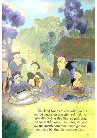  Combo 5 Quyển Tranh Truyện Dân Gian Việt Nam ( Cất Nhà Giữa Hồ + Cười Ra Vàng + Hố Vàng Hố Bạc + Nàng Tiên Cua + Sự Tích Chùa Bà Đanh ) 