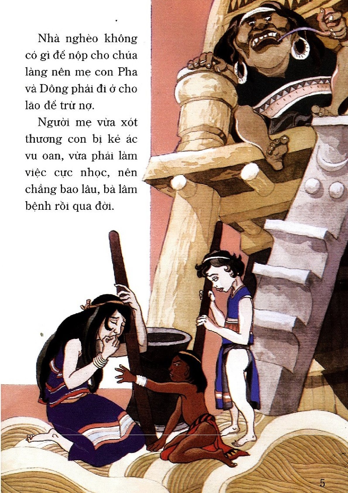 Combo 5 Quyển Tranh Truyện Dân Gian Việt Nam ( Dũng Sĩ Đam Dông + Con Chó, Con Mèo Và Anh Chàng Nghèo Khổ + Con Chim Khách Mầu Nhiệm + Anh Em Sinh Năm + Ai Mua Hành Tôi ) - Nhiều Tác Giả