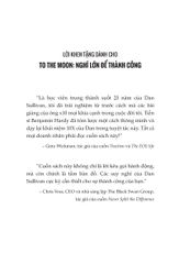 To The Moon - Nghĩ Lớn Để Thành Công - Dan Sullivan; Dr. Benjamin Hardy