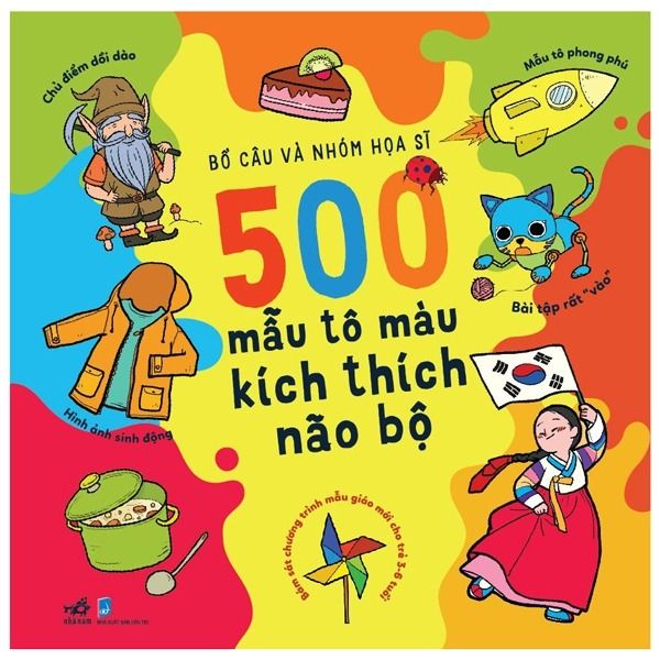 500 Mẫu Tô Màu Kích Thích Não Bộ - Bồ Câu và nhóm họa sĩ