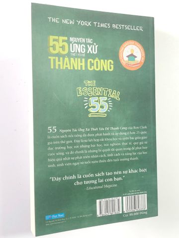  { Trưng Bày } 55 Nguyên Tắc Ứng Xử Thiết Yếu Để Thành Công - Ron Clark 