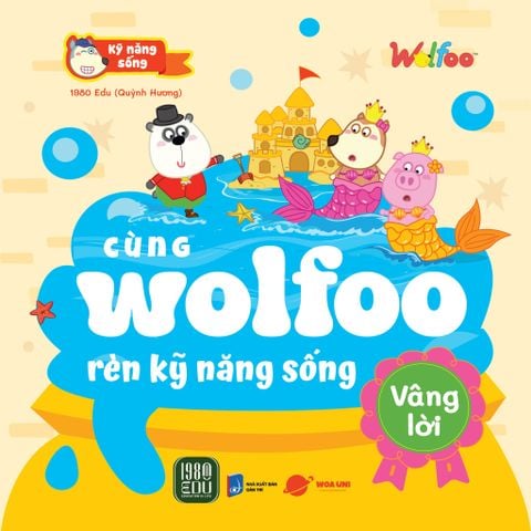  Bộ Sách Cùng Wolfoo Rèn Kỹ Năng Sống (Bộ 6 Cuốn) - 1980Edu, Quỳnh Hương 