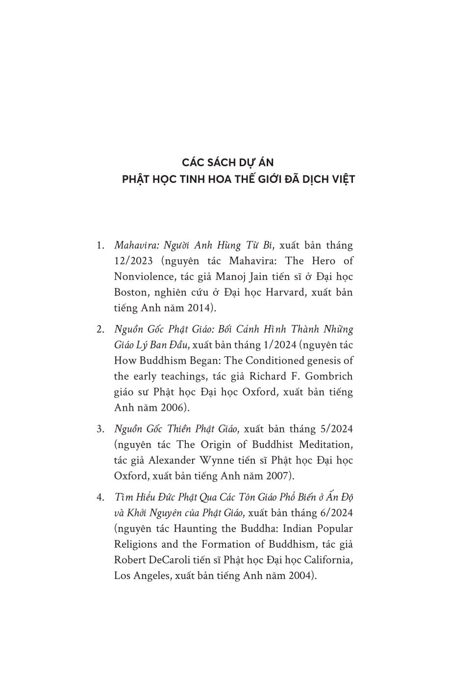 Những Tinh Túy Chọn Lọc Trong Kinh Tạng Nikāya - 
Glenn Wallis
