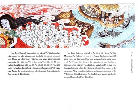  Combo 2 Quyển Lược Sử Nước Việt Bằng Tranh - Viet Nam - A Brief History In Pictures + Lược Sử Nước Việt Bằng Tranh 