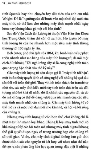  Uy Thế Lượng Tử - Cuộc Cách Mạng Máy Tính Lượng Tử Sẽ Làm Thay Đổi Tất Cả Như Thế Nào - 
Michio Kaku 