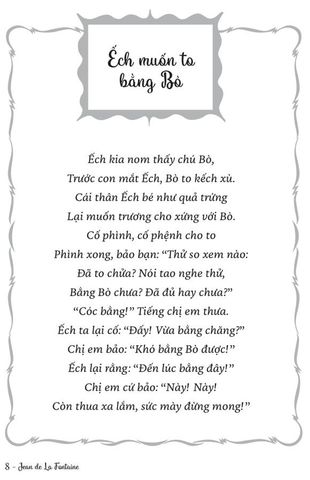  Ngụ Ngôn La Fontaine - Văn Học Pháp - Tác Phẩm Chọn Lọc - Jean De La Fontaine 