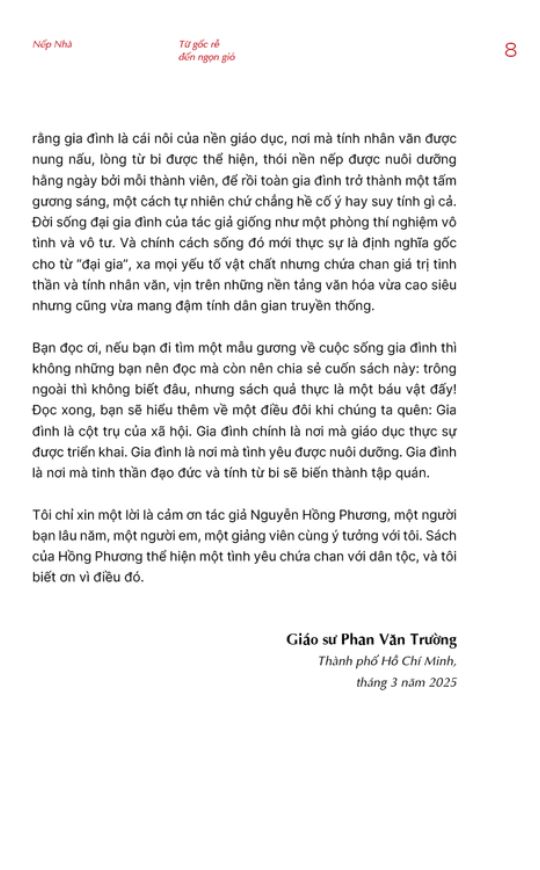Nếp Nhà - Từ Gốc Rễ Đến Ngọn Gió - Nguyễn Hồng Phương