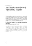  AI Trong Lĩnh Vực Kinh Tế Và Tài Chính - TS Lê Hồng Nhung 