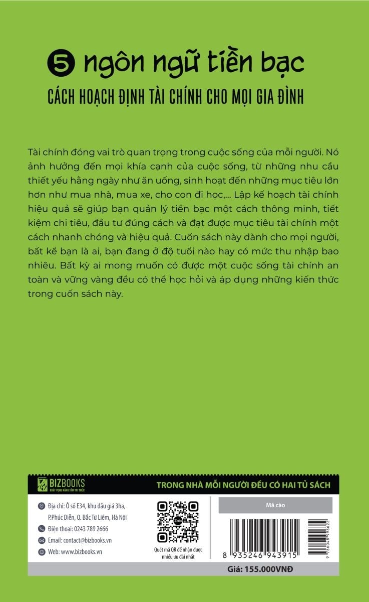 5 Ngôn Ngữ Tiền Bạc: Cách Hoạch Định Tài Chính Cho Mọi Gia Đình - The Wisdom