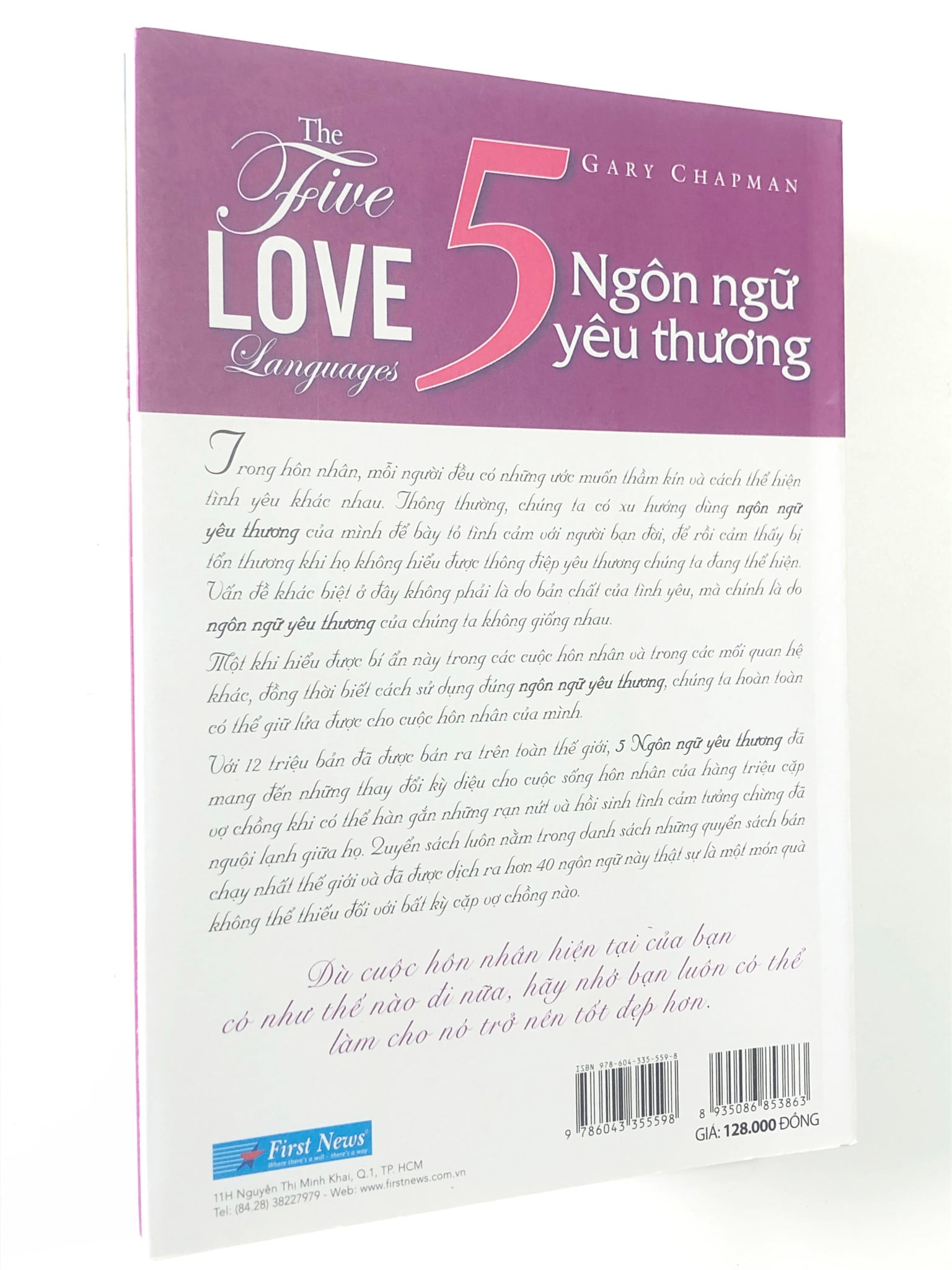 { Trưng Bày } 5 Ngôn Ngữ Yêu Thương - Gary Chapman