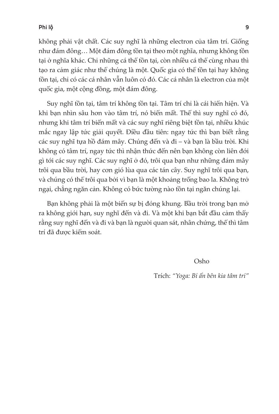 Đạo Tu Yoga - Osho