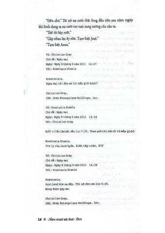  50 Sắc Thái - Đen - E L James 