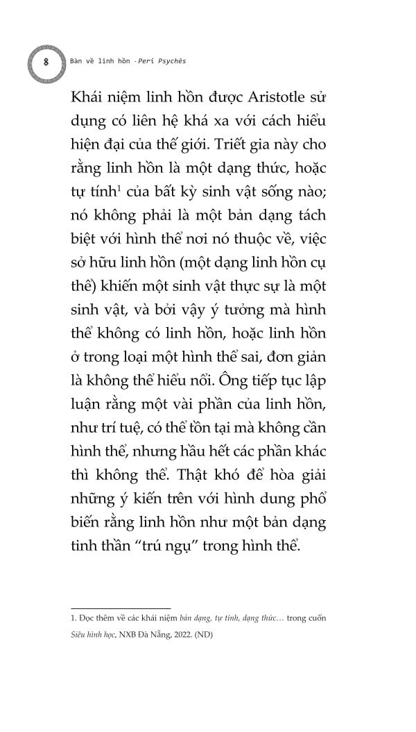 Bàn Về Linh Hồn - Aristotle