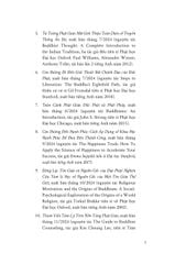 Những Tinh Túy Chọn Lọc Trong Kinh Tạng Nikāya - 
Glenn Wallis