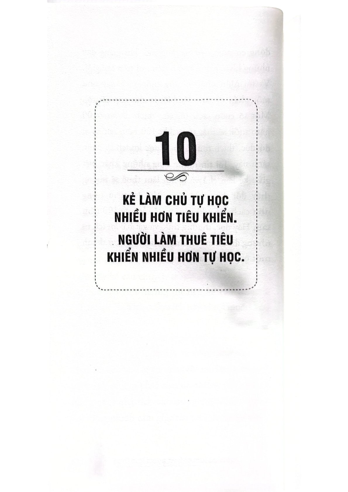 10 Điều Khác Biệt Giửa Kẻ Làm Chủ Và Người Làm Thuê - Keith Cameron Smith