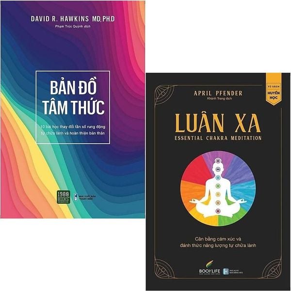  Combo 2 Quyển: Luân Xa + Bản Đồ Tâm Thức 