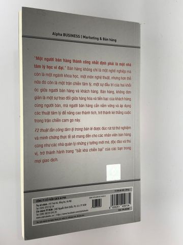  { Trưng Bày }72 Thuật tấn công tâm lý trong bán lẻ - Bảo Ninh , Hà Anh 