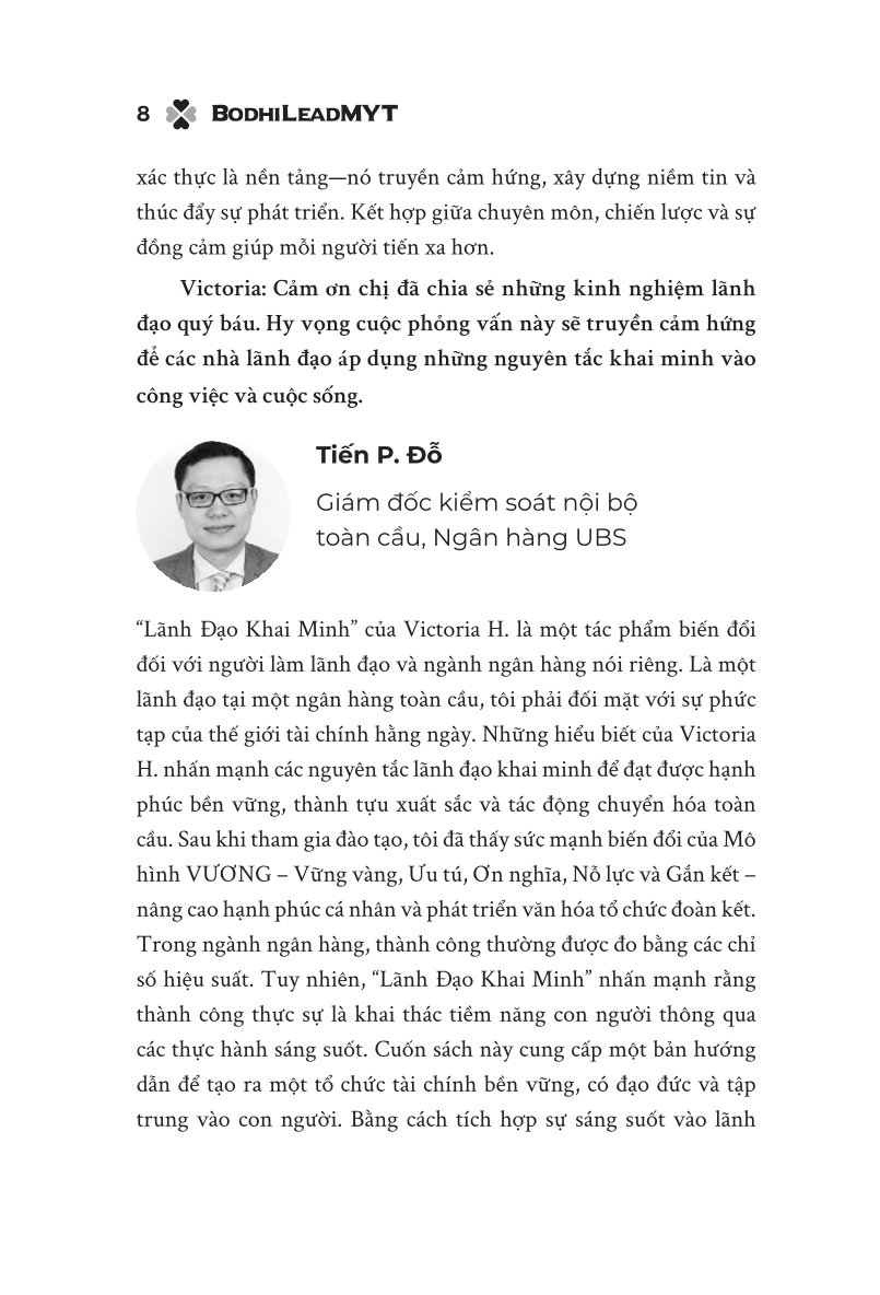 Lãnh Đạo Khai Minh - Bí Quyết Lãnh Đạo Hạnh Phúc - Victoria H.