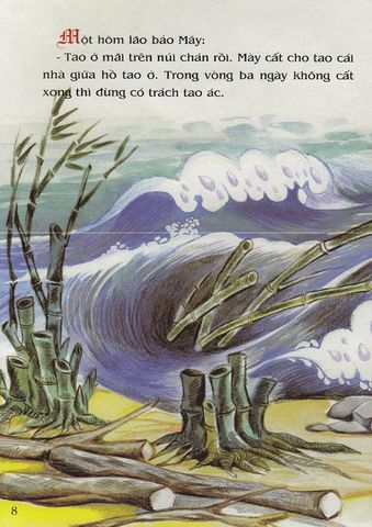  Combo 5 Quyển Tranh Truyện Dân Gian Việt Nam ( Cất Nhà Giữa Hồ + Cười Ra Vàng + Hố Vàng Hố Bạc + Nàng Tiên Cua + Sự Tích Chùa Bà Đanh ) 