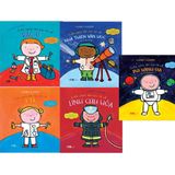  Combo 5 Cuốn Sách Lớn Rực Rỡ Về Nghề Nghiệp (Nhà Thiên Văn Học + Phi Hành Gia + Lính Cứu Hỏa + Y Tá + Bác Sĩ) 
