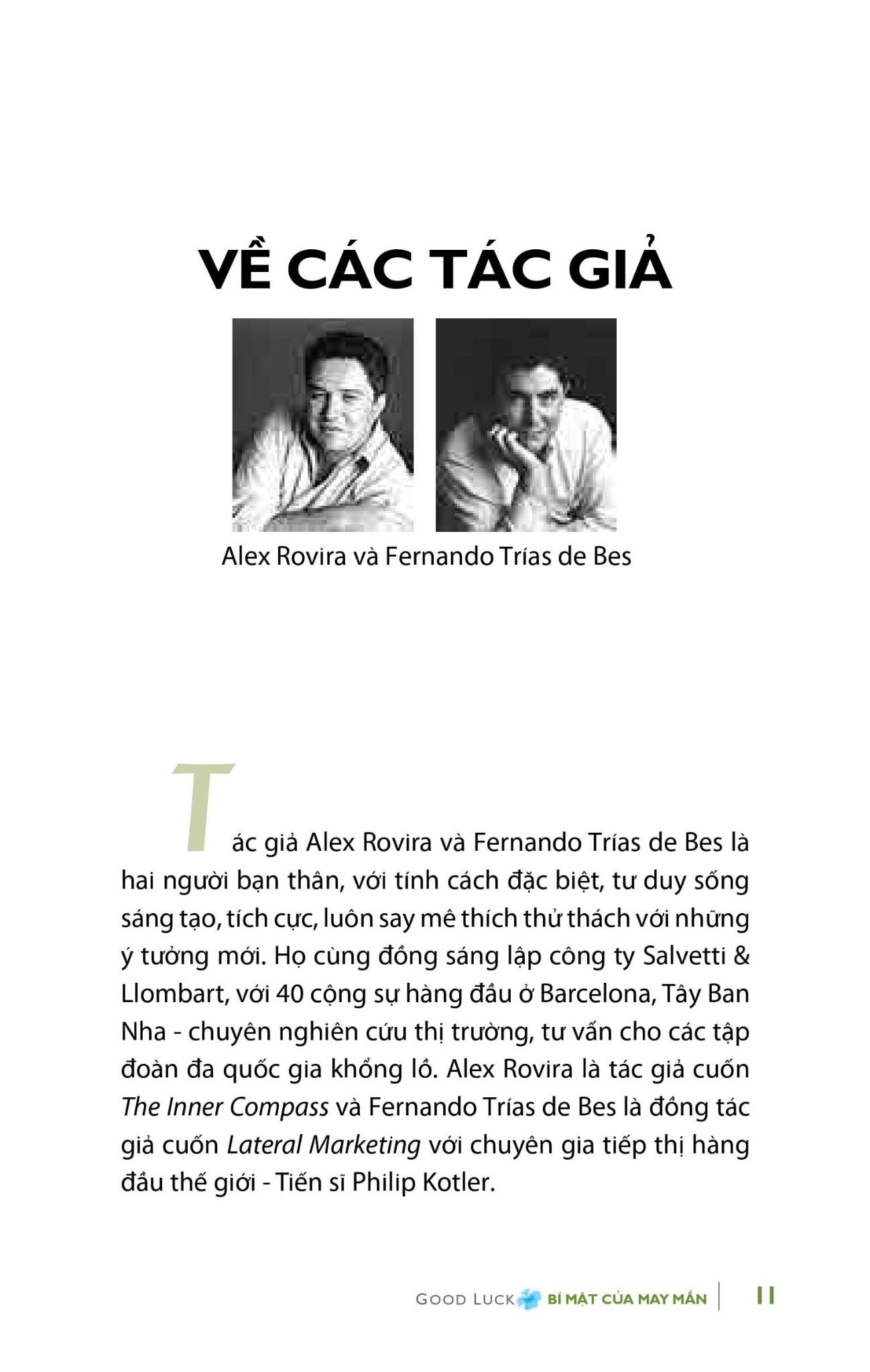 Bí Mật Của May Mắn - Alex Rovira