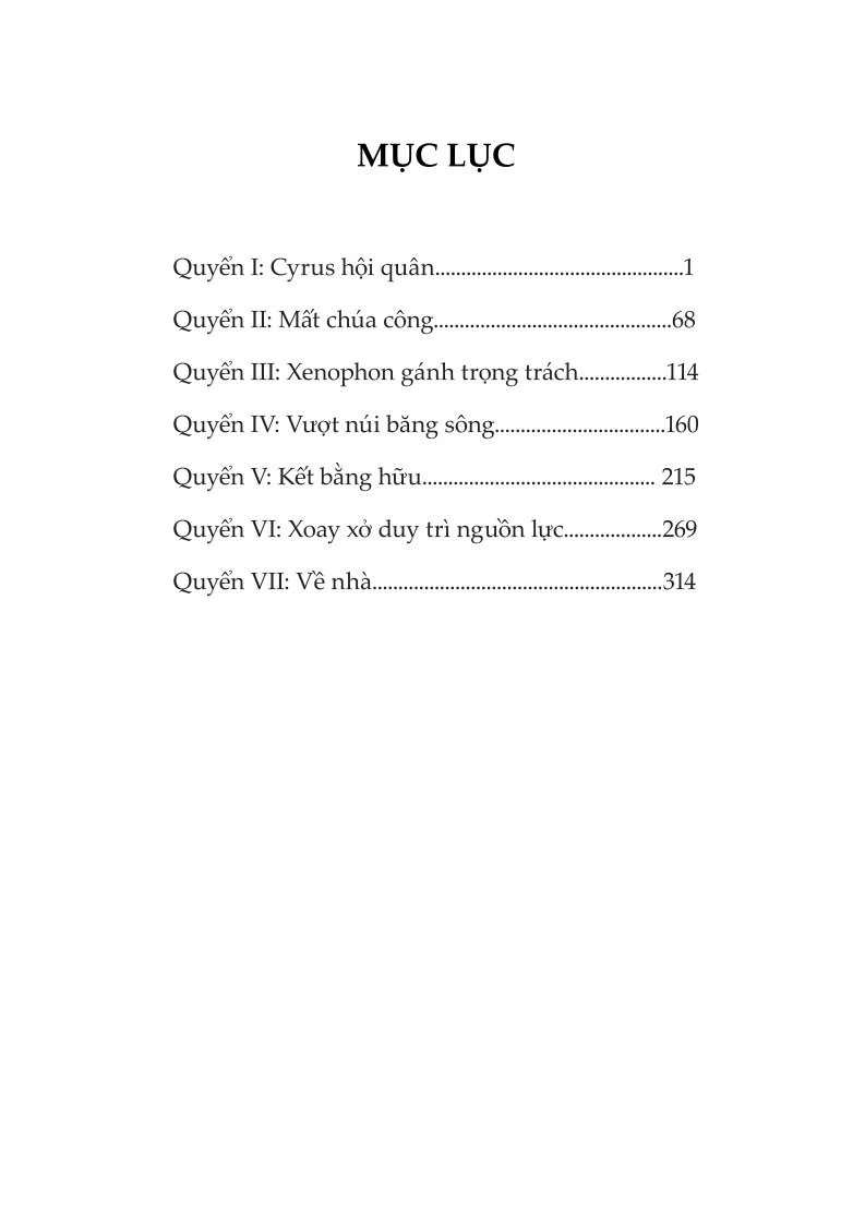 Anabasis : Hồi Ký Viễn Chinh Xứ Ba Tư - Xenophon