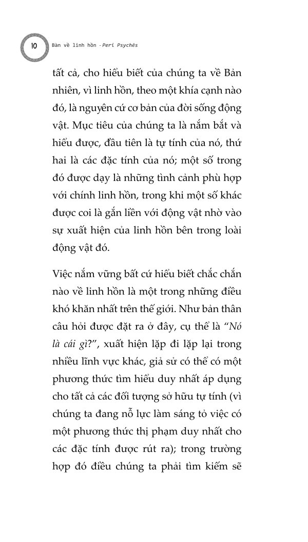 Bàn Về Linh Hồn - Aristotle