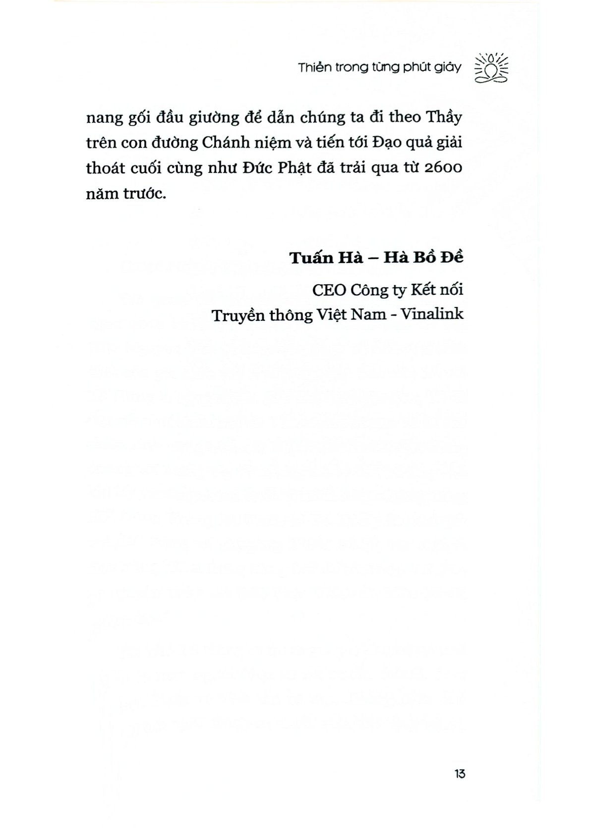 Thiền Trong Từng Phút Giây - Nguyễn Mạnh Hùng