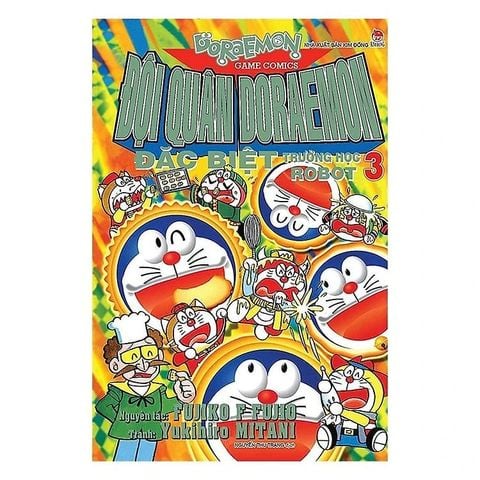  Combo Đội Quân Doraemon Đặc Biệt - Trường Học Robot (3 Tập ) - Fujiko F Fujio, Yukihiro Mitani 
