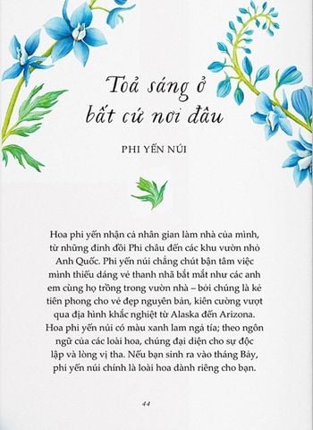  Vươn Mình Như Những Đoá Hoa - Những Bài Học Nhỏ Để Có Nguồn Vui Và An Lành Bất Tận - Liz Marvin, Rosie Dore 