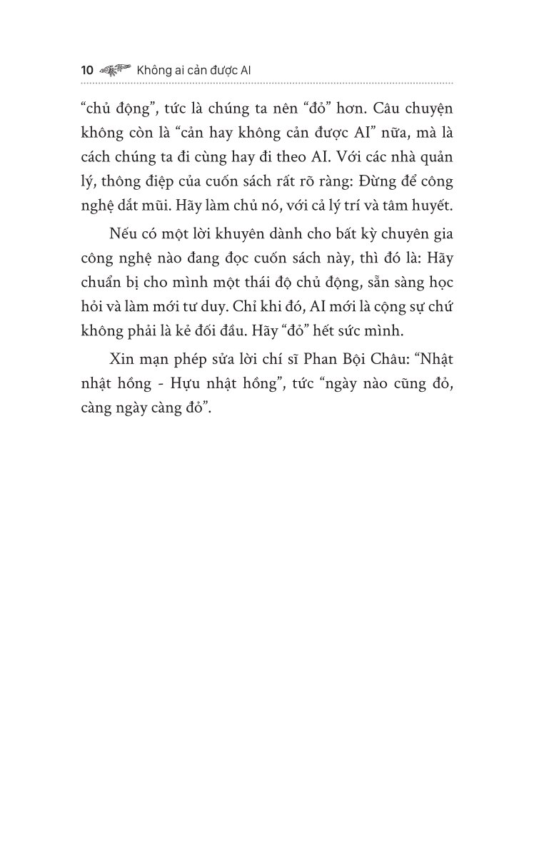 Không Ai Cản Được AI - Hiểu AI Từ Căn Gốc Để Phát Triển Sự Nghiệp - Nguyễn Tiến Huy