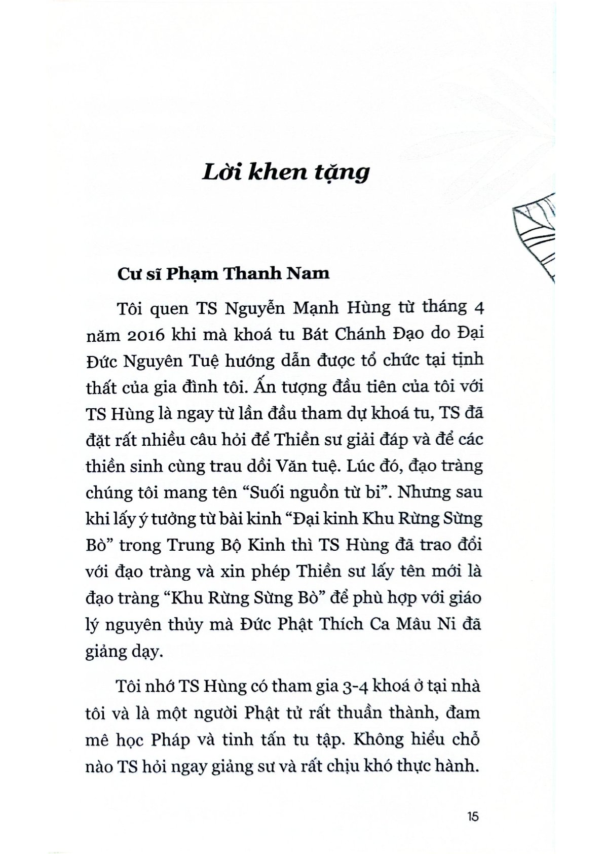 Thiền Trong Từng Phút Giây - Nguyễn Mạnh Hùng