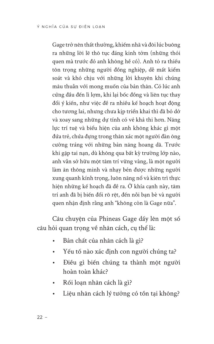 Ý Nghĩa Của Sự Điên Loạn - Cách Nhận Diện Nguồn Cơn Và Xử Lý Những Nỗi Đau Tinh Thần Sâu Trong Bạn - Neel Burton
