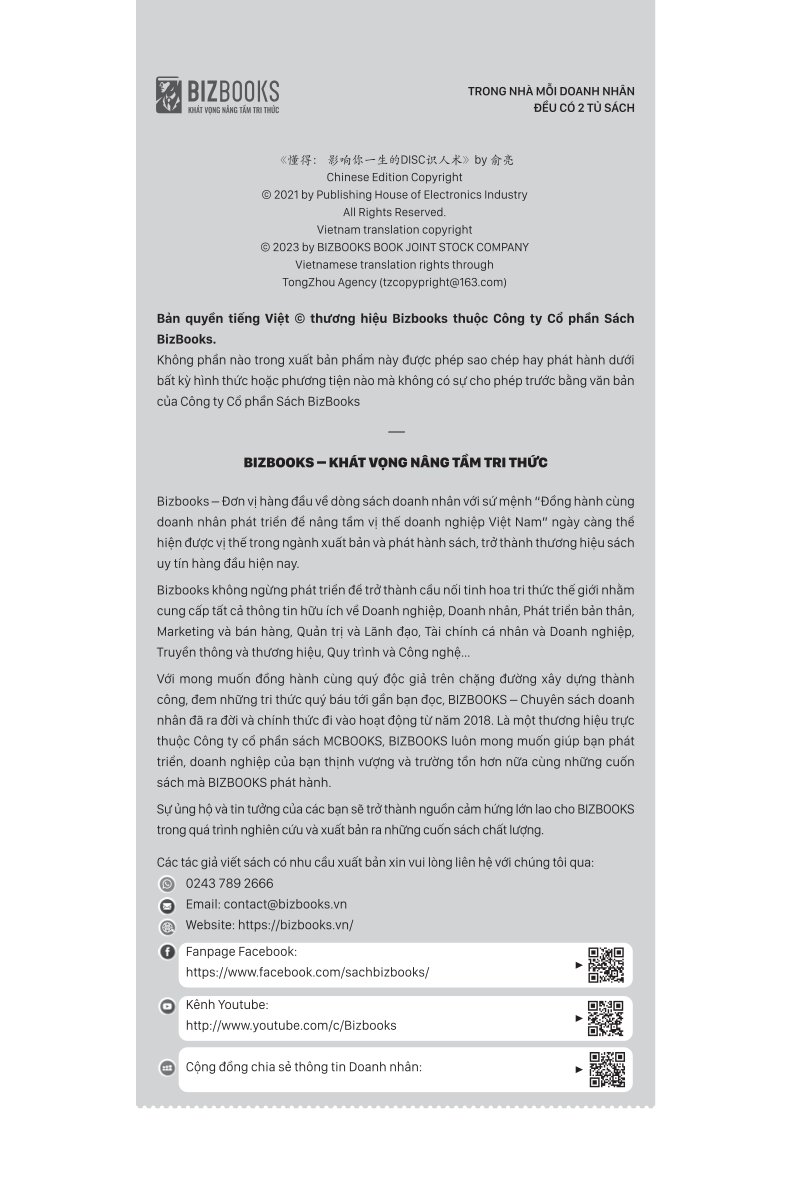 Ứng Dụng Disc Để Hiểu Từng Người Xung Quanh Bạn Trong Công Việc - Du Lượng