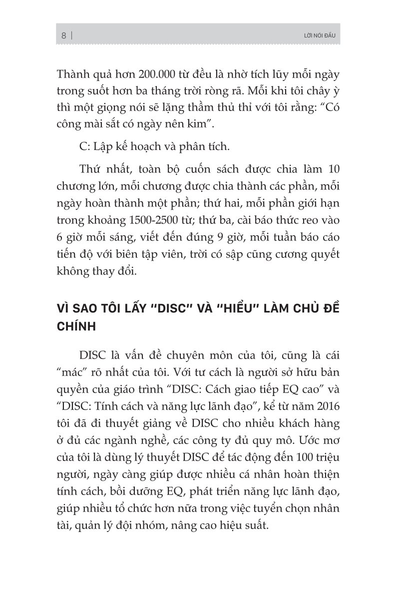 Ứng Dụng Disc Để Hiểu Từng Người Xung Quanh Bạn Trong Công Việc - Du Lượng