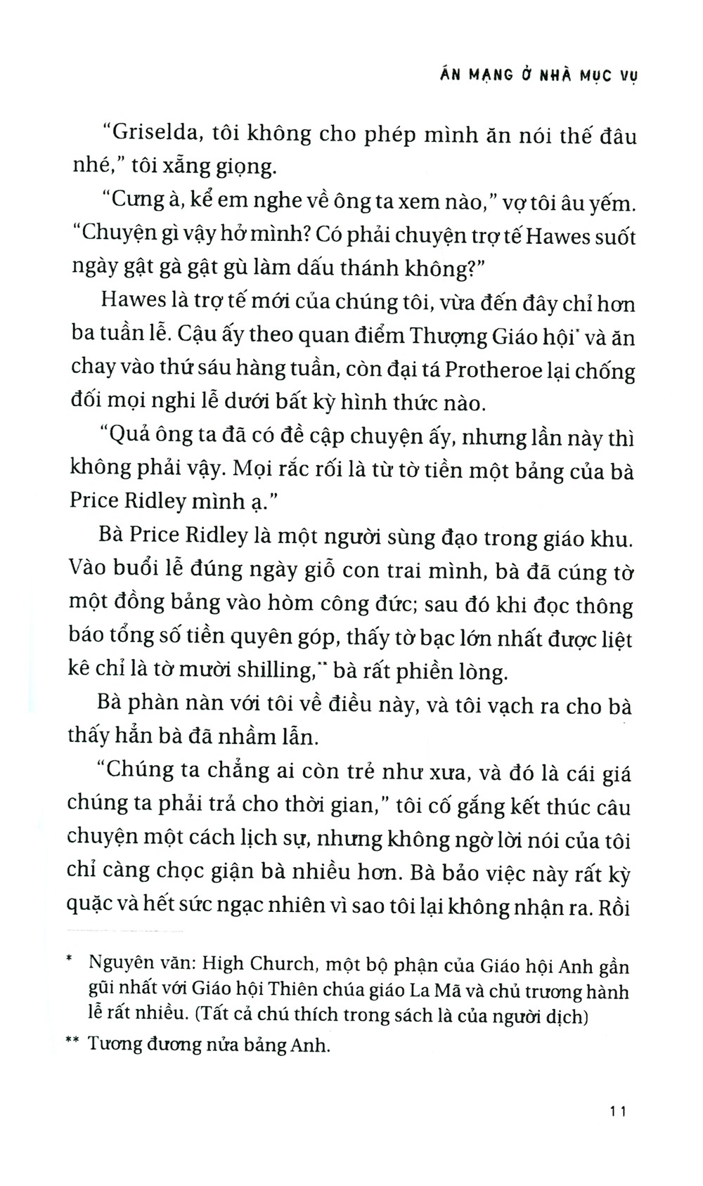 Án Mạng Ở Nhà Mục Vụ - Agatha Christie