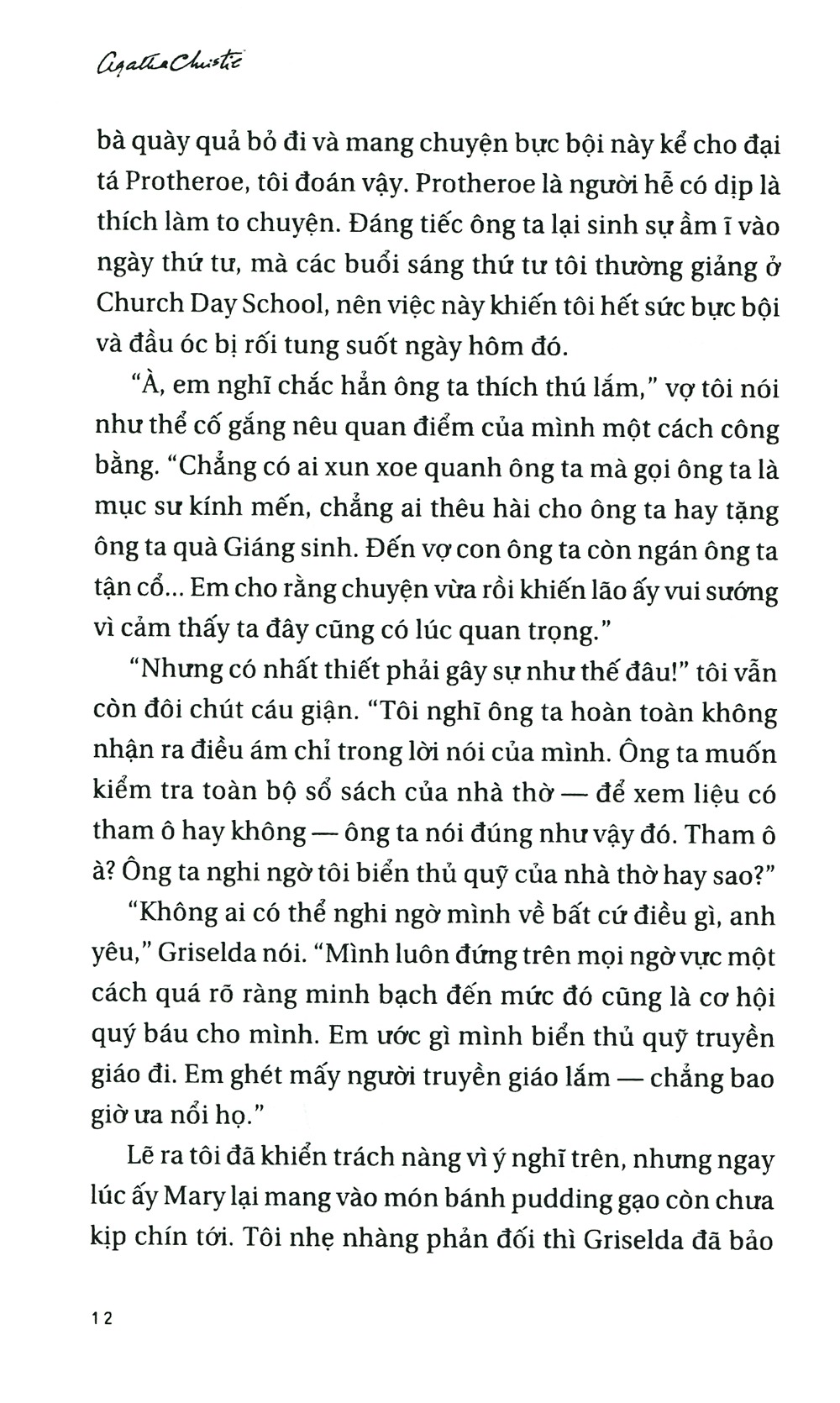 Án Mạng Ở Nhà Mục Vụ - Agatha Christie