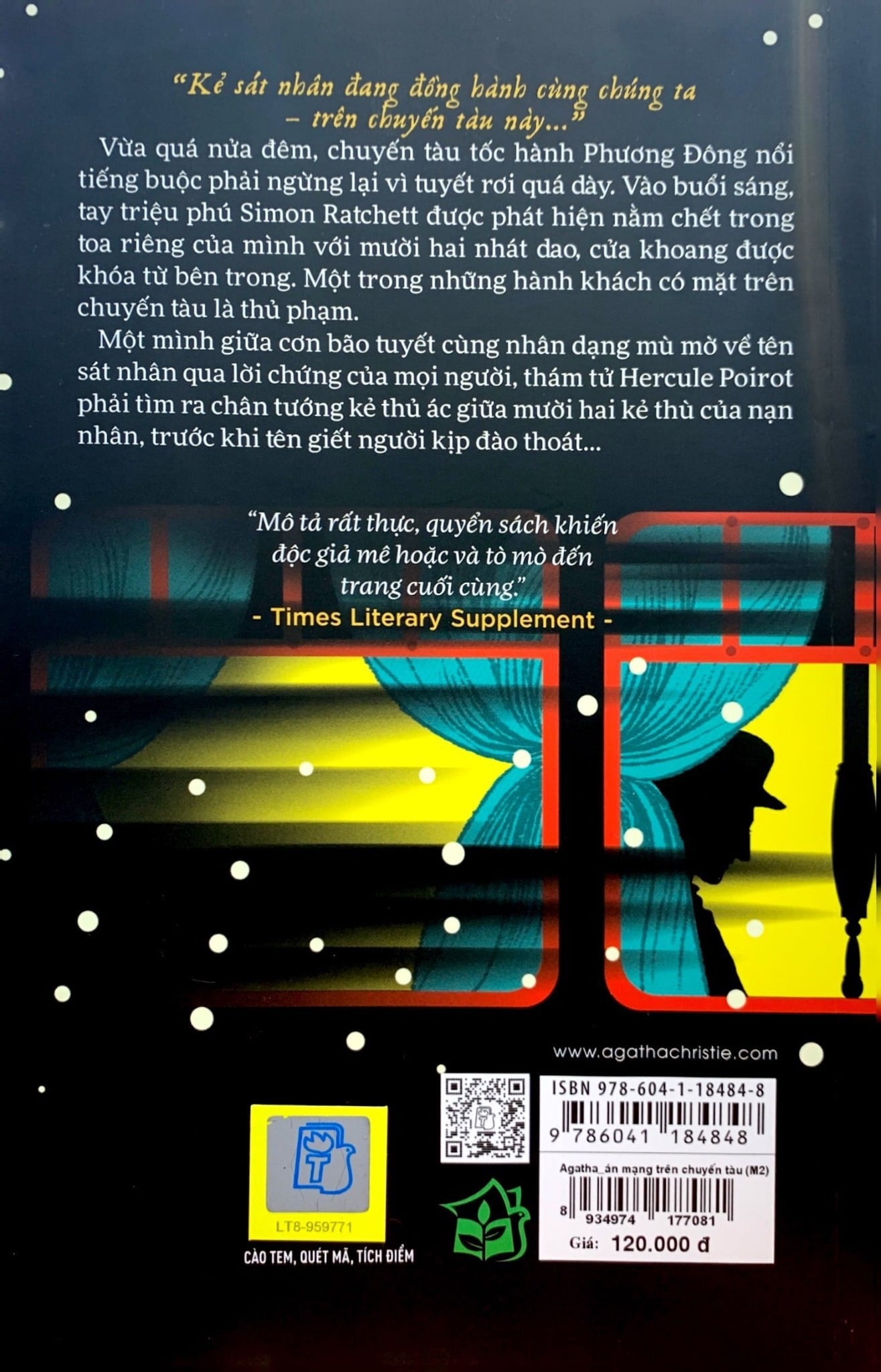 Án Mạng Trên Chuyến Tàu Tốc Hành Phương Đông - Agatha Christie