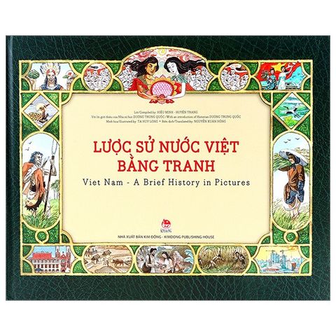  Combo 2 Quyển Lược Sử Nước Việt Bằng Tranh - Viet Nam - A Brief History In Pictures + Lược Sử Nước Việt Bằng Tranh 