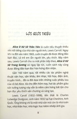  Alice Ở Xứ Sở Thần Tiên - Văn Học Anh - Tác Phẩm Chọn Lọc - Lewis Carroll 